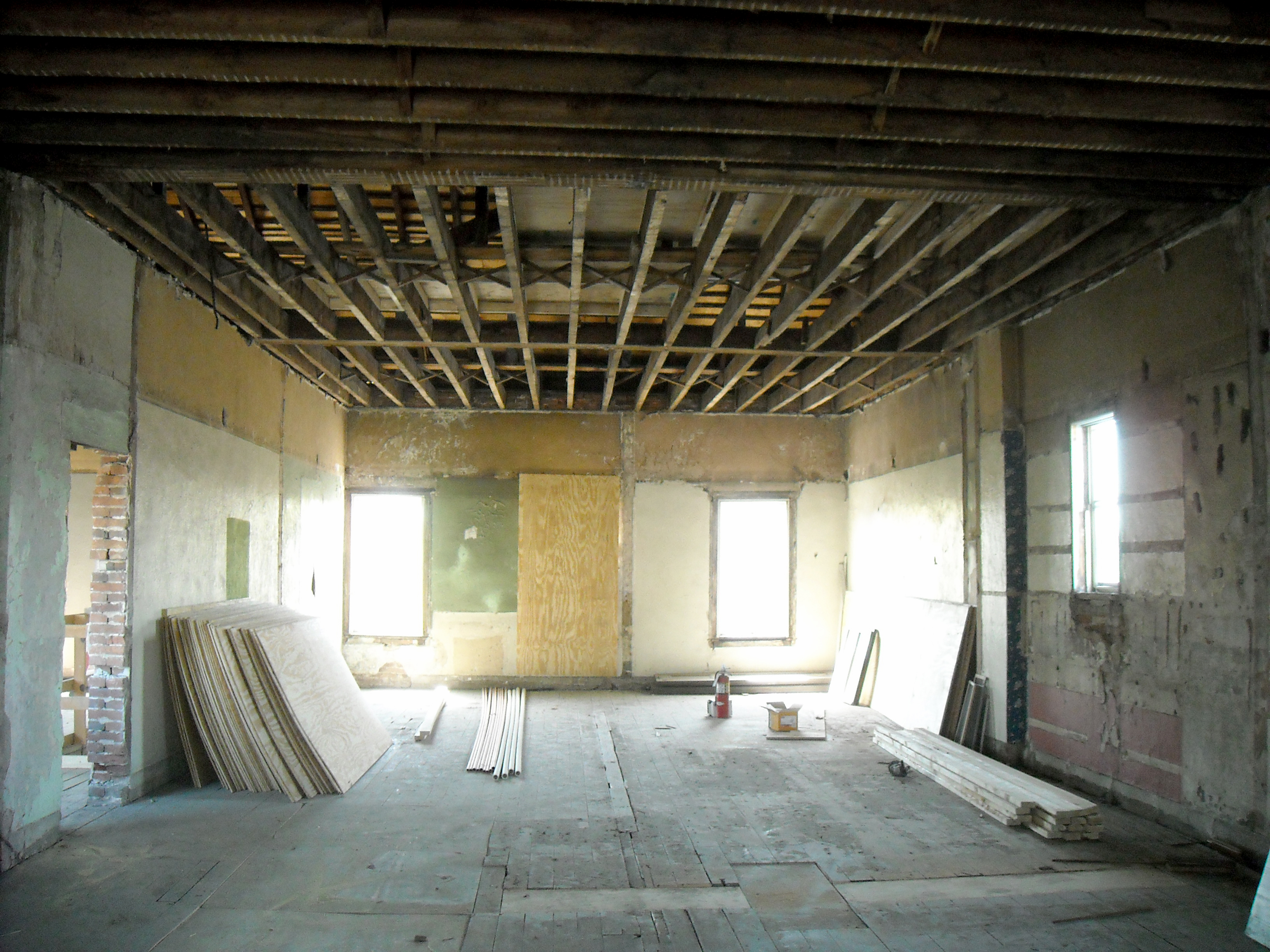 Renovations of the DeWitt Building at Bucknell University.