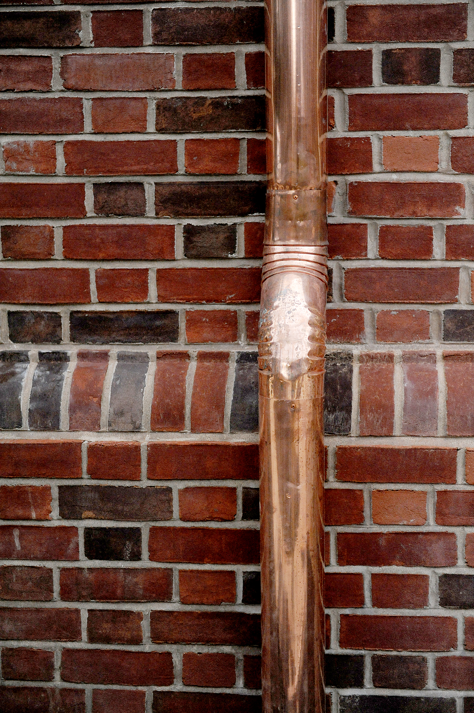 Copper flashings are featured on the exterior of Hildreth-Mirza Hall at Bucknell University.