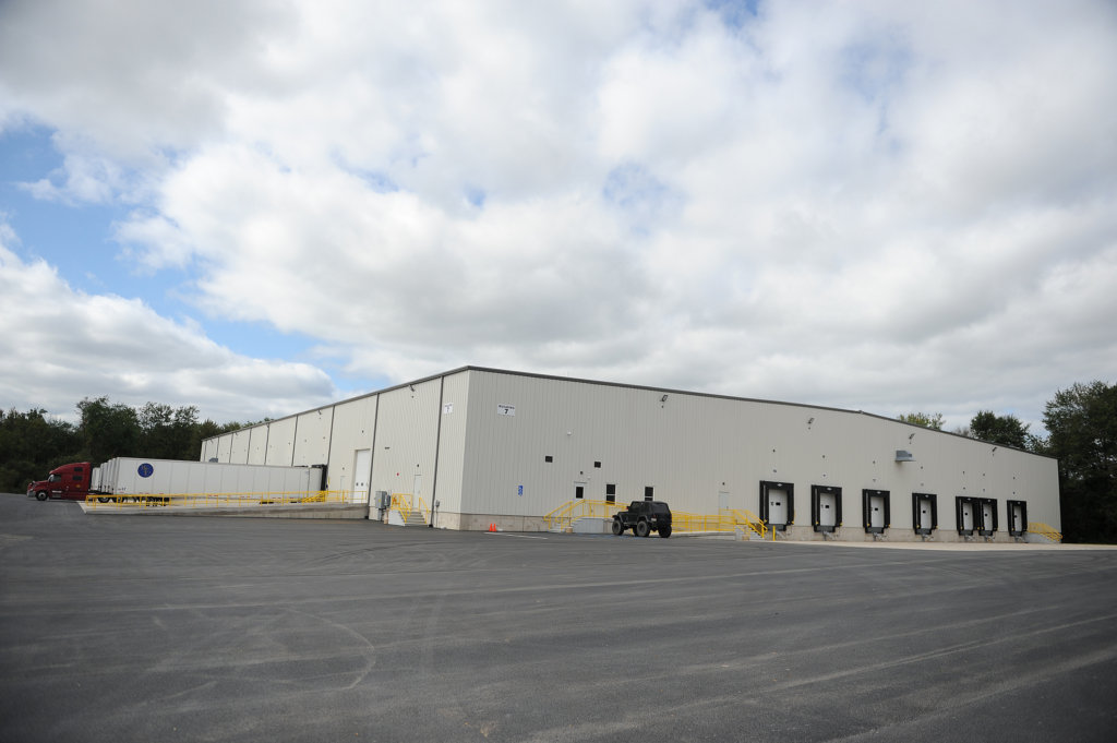 A new distribution facility built in Milton.