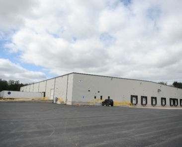 A new distribution facility built in Milton.