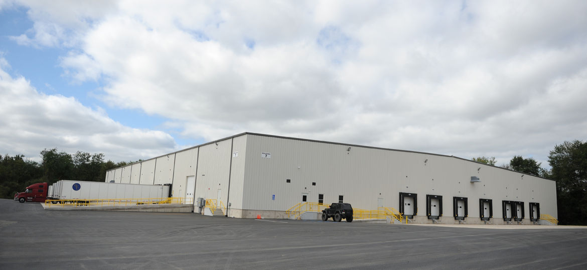 A new distribution facility built in Milton.