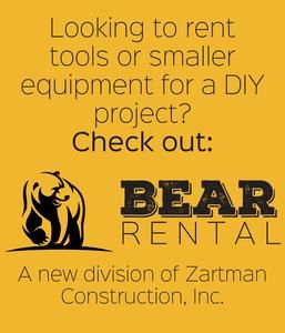 If you are looking to rent tools or small equipment for your next project, check out Bear Rental.