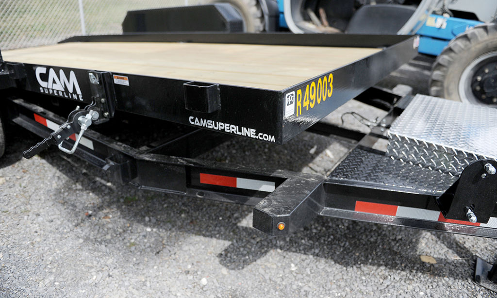 CAM Tilt-bed trailer rental