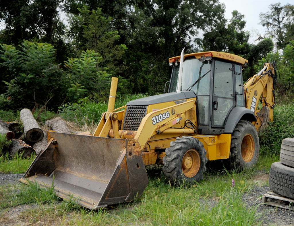 John Deere backhoe rental