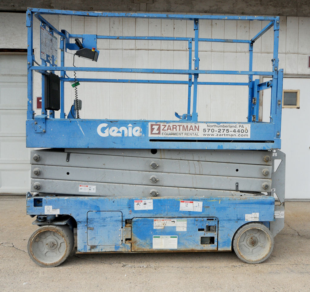 Genie GS-2632 slab scissor lift rental