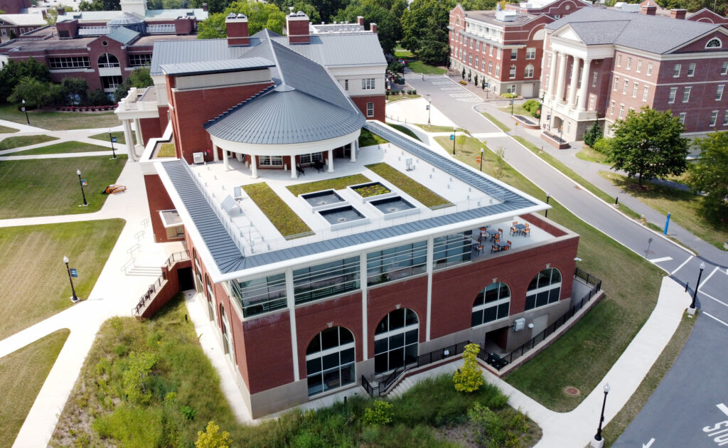 Aerial Photo of Bucknell Academic East