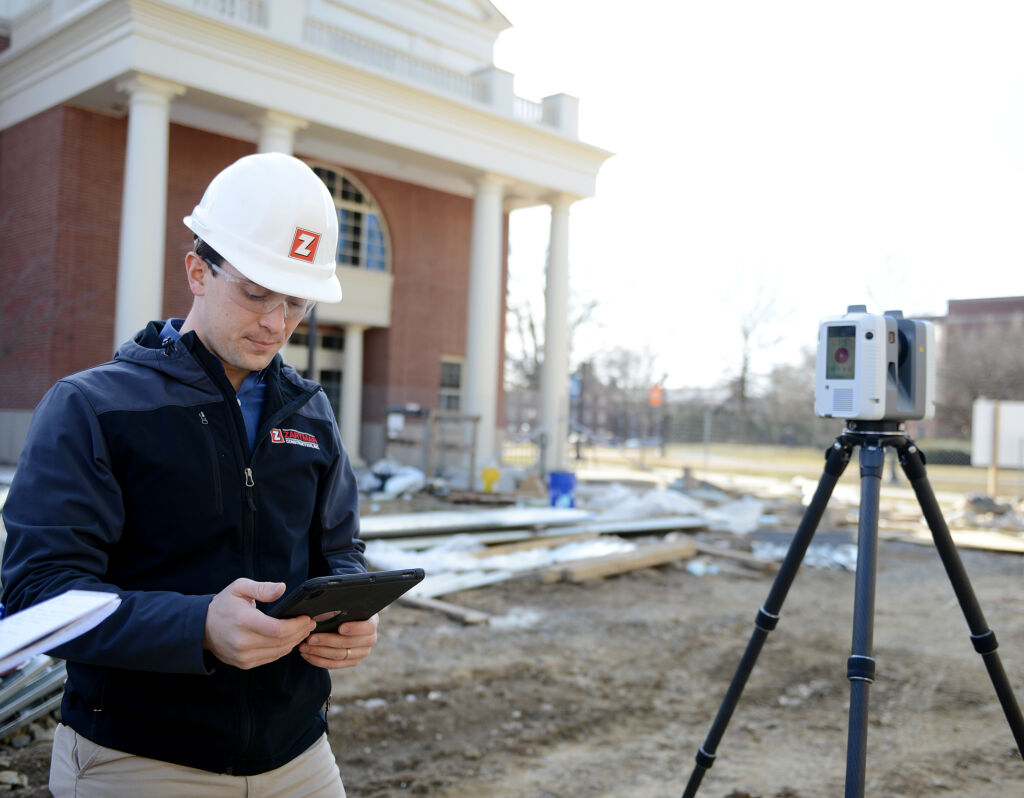 Dan Zartman begins an architectural scan