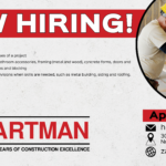 Now Hiring Carpenter